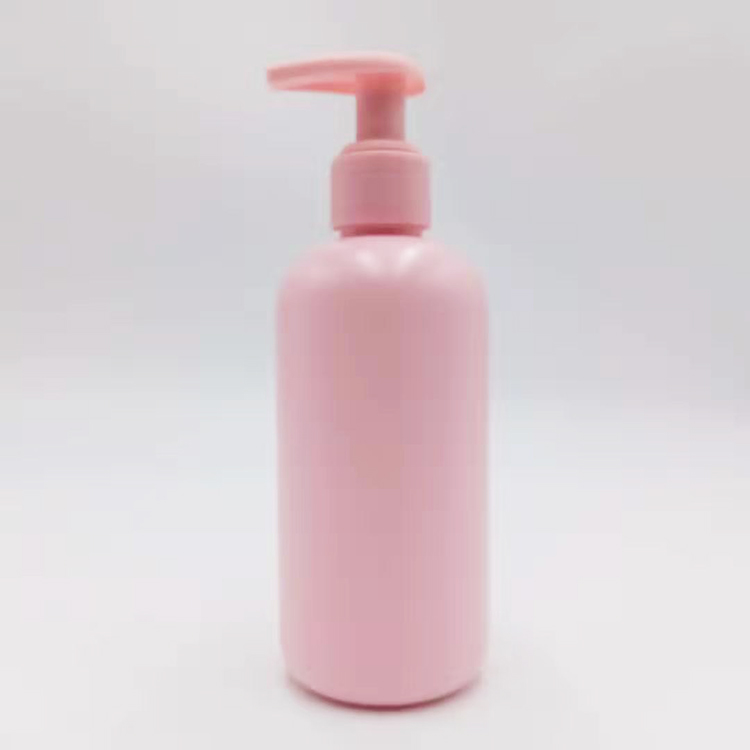 236ml pink frosted cosmetic bottles 