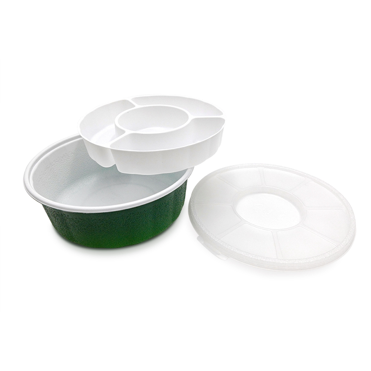 Round Disposable Bento Lunch Box