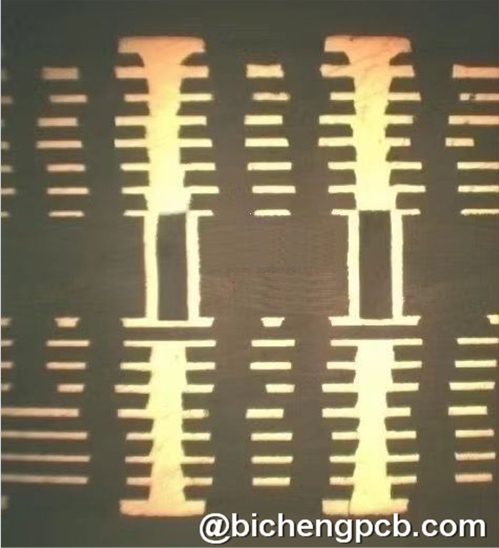 8+N+8 HDI microsection