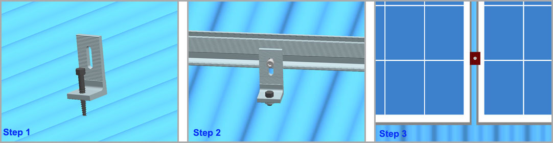 Roof rack Pv array Roof rack Pv array