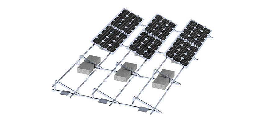 Solar Panel Ballast Mounting System