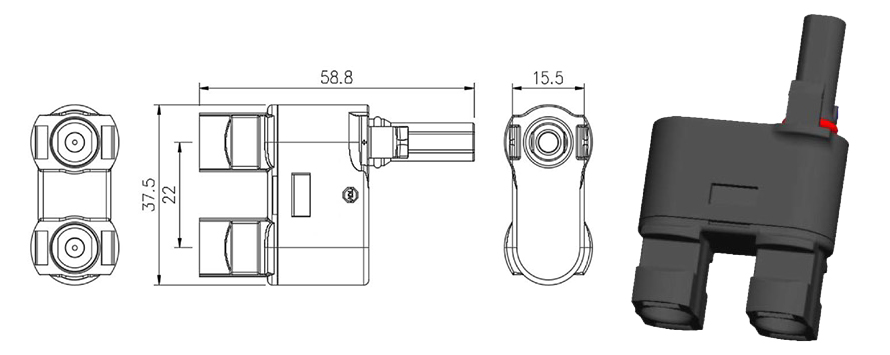 T2 Solar PV connector