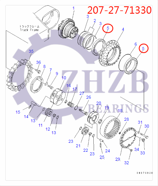 komatsu PARTS