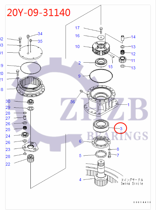 KOMATSU PARTS KOMATSU PARTS