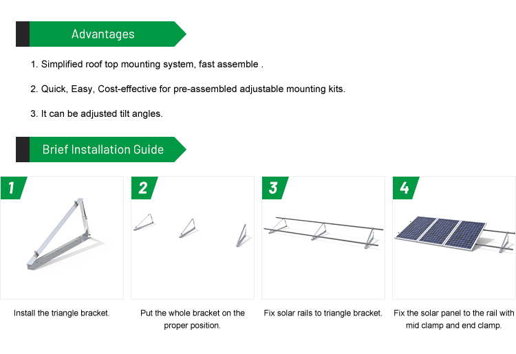 adjustable solar panel mount