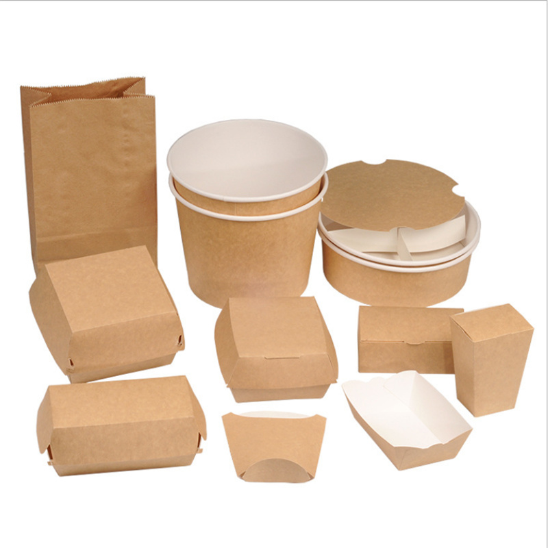 Disposable Kraft Paper Bowls Disposable Kraft Paper Bowls