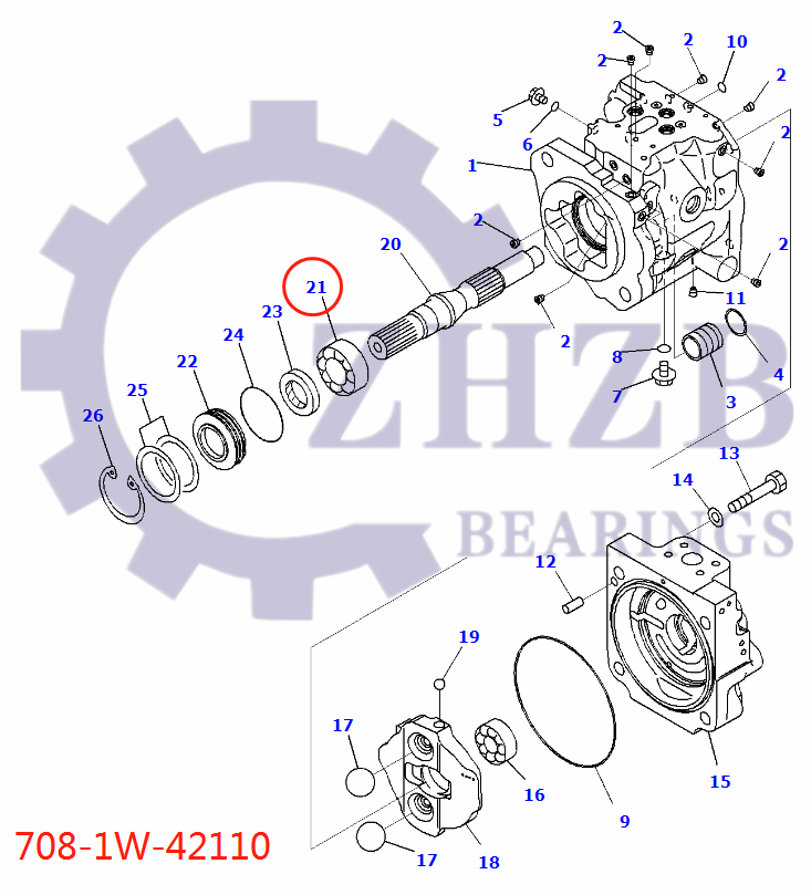 komatsu PARTS