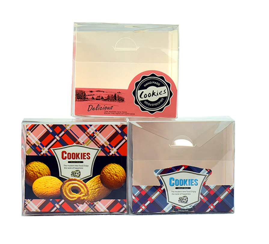 Clear top cookie boxes Clear top cookie boxes