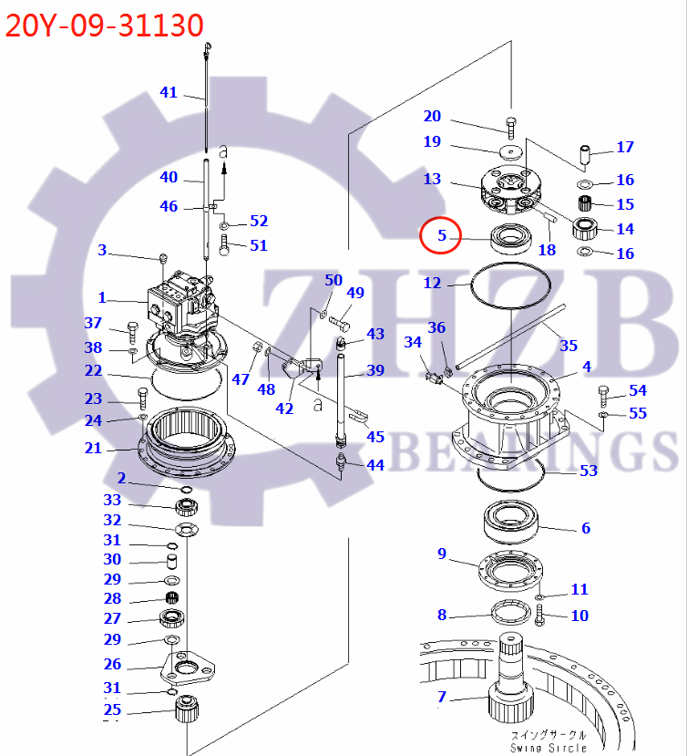 KOMATSU PARTS KOMATSU PARTS