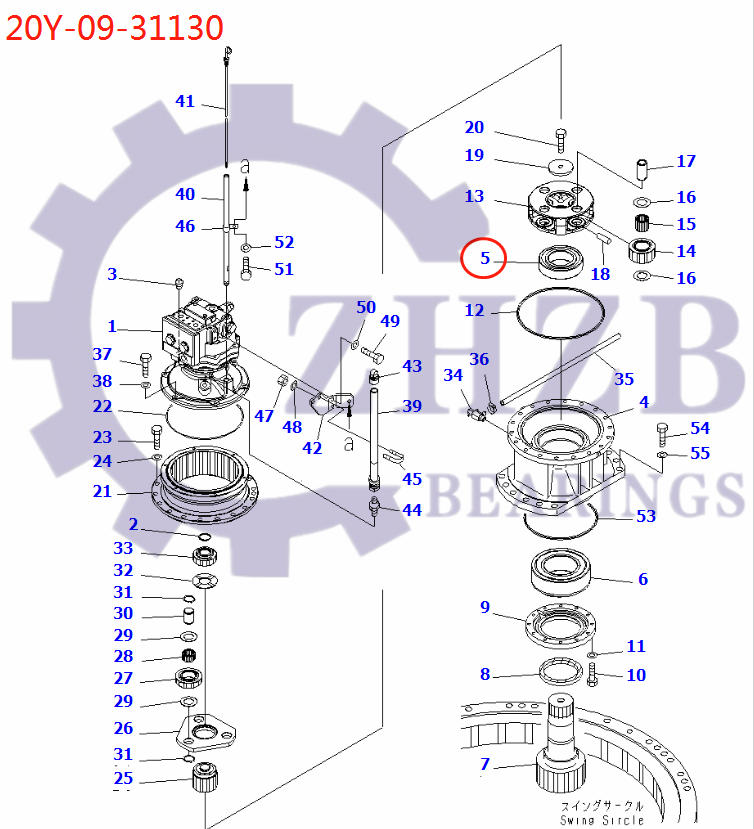 KOMATSU PARTS