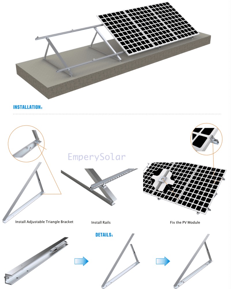 Flat Roof Solar Mounting Flat Roof Solar Mounting
