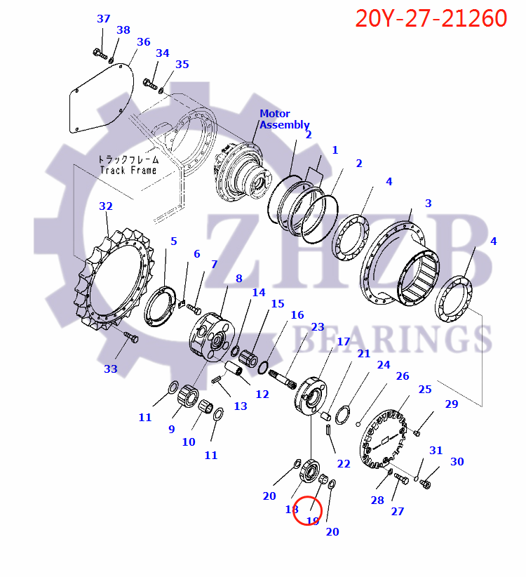 komatsu PARTS komatsu PARTS