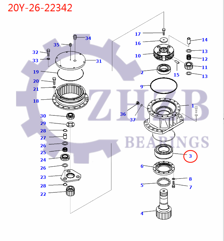 KOMATSU PARTS