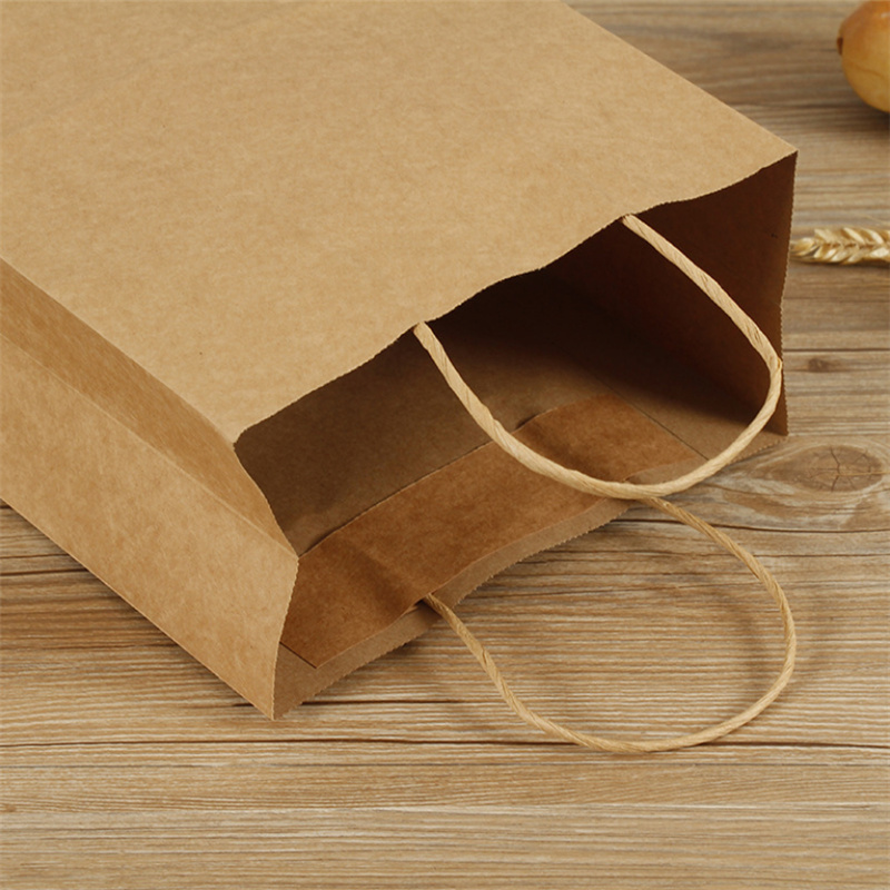 Kraft Paper Bag With Handle