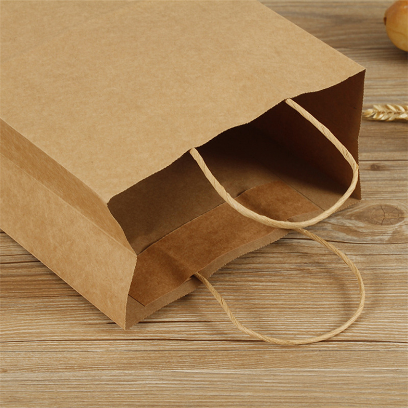 Kraft Paper Bag With Handle Kraft Paper Bag With Handle