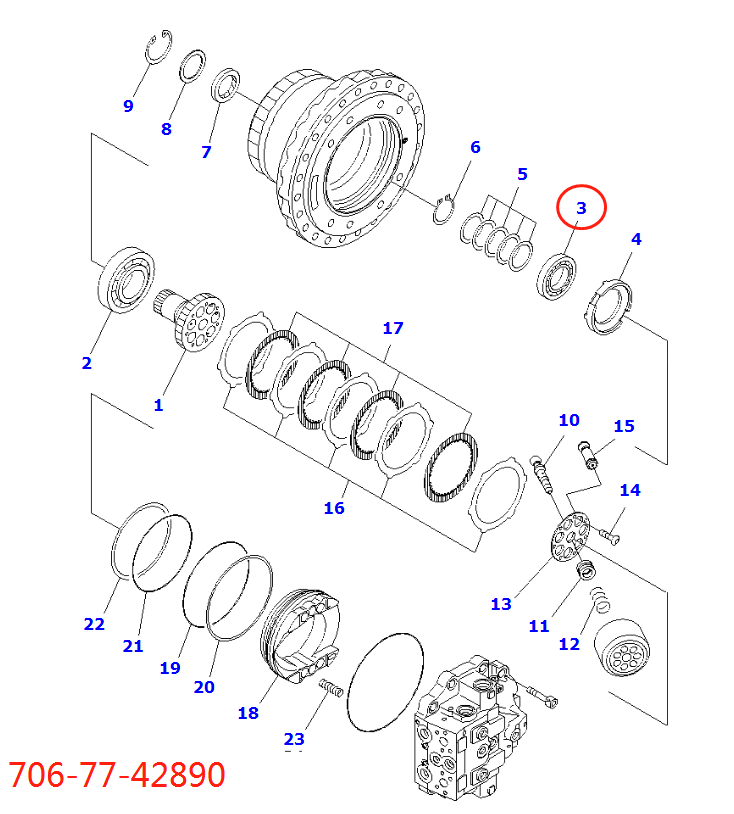 komatsu PARTS komatsu PARTS