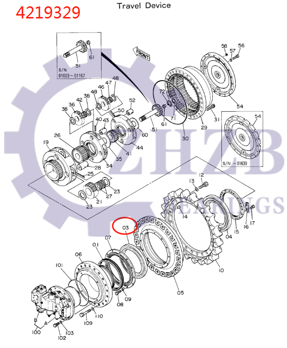HITACHI PARTS HITACHI PARTS