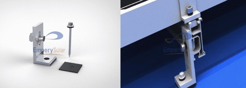 Stand Seam Panel L Foot Kit Roof Feet Solar Mount Stand Seam Panel L Foot Kit Roof Feet Solar Mount