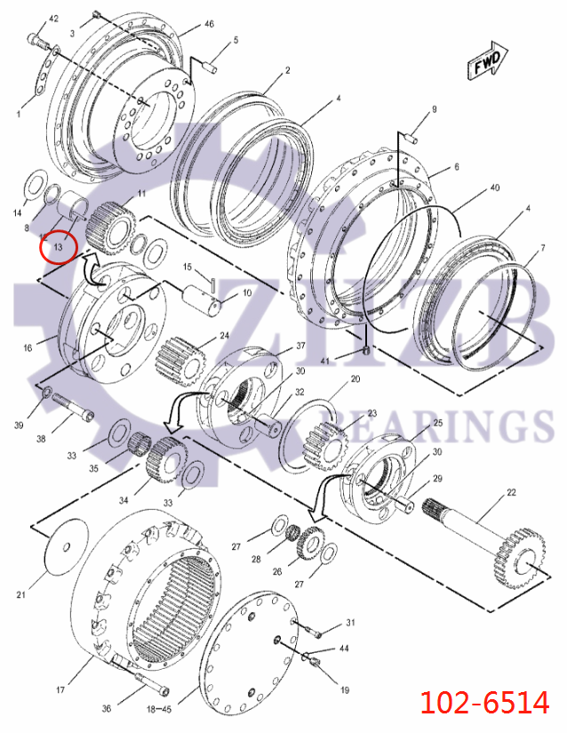 CATERPILLAR parts