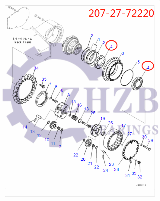 KOMATSU PARTS