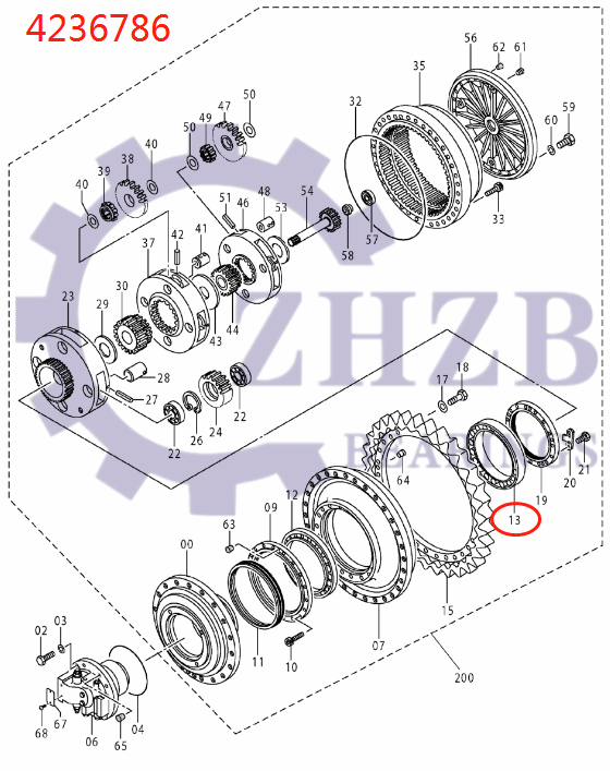 HITACHI PARTS