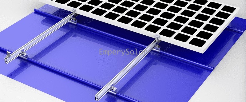 Solar Panel Mounting End Tin Stand Seam Roof Clamp Solar Panel Mounting End Tin Stand Seam Roof Clamp
