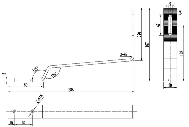UN-IK-02 Plain Tile Roof Hook UN-IK-02 Plain Tile Roof Hook