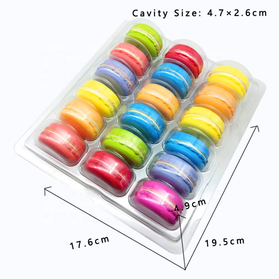18 macaron clamshell packaging 18 macaron clamshell packaging
