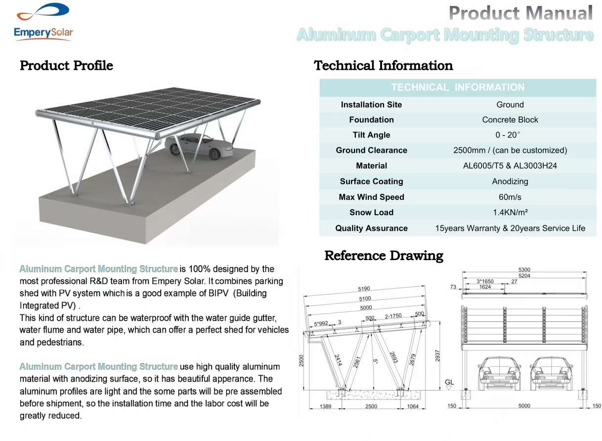 New design of Aluminum Carport for home or commercial use New design of Aluminum Carport for home or commercial use