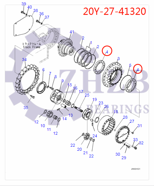 komatsu PARTS