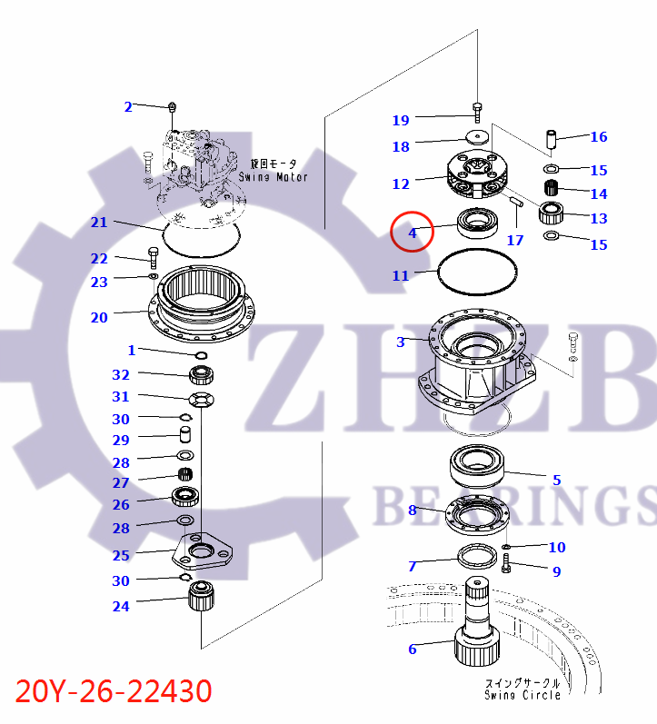 KOMATSU PARTS