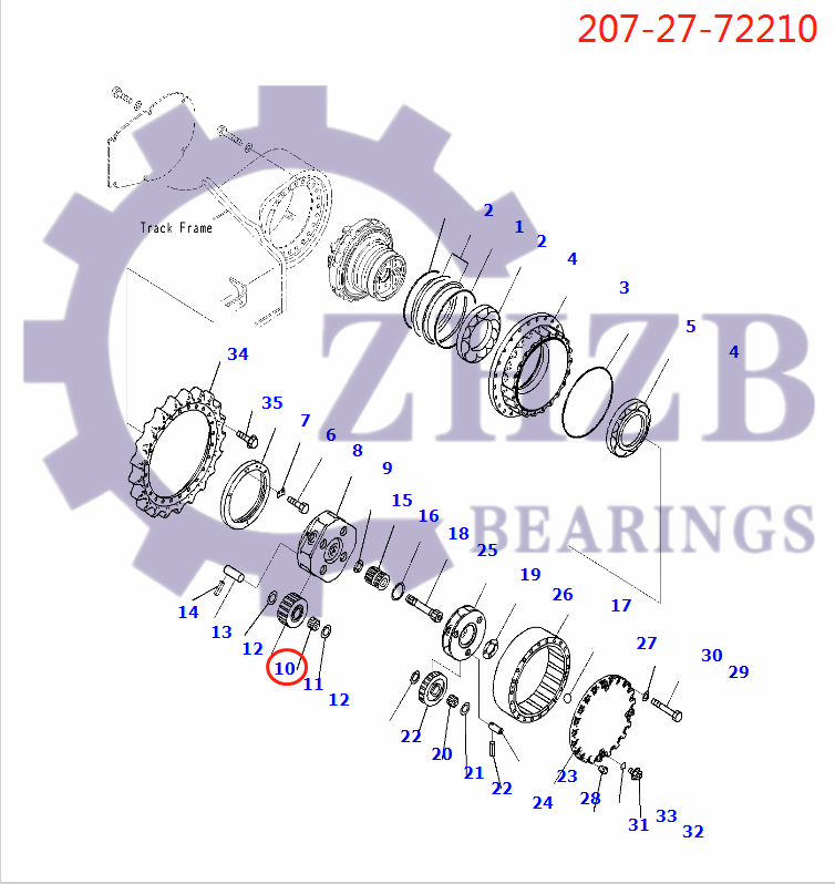 komatsu PARTS