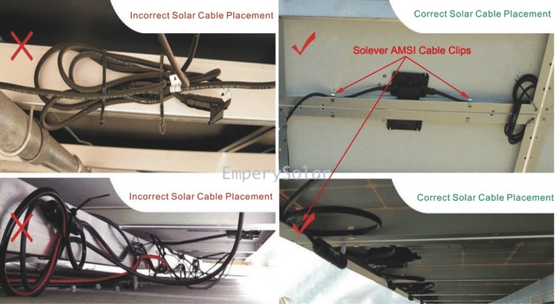 EmperySolar cable clip