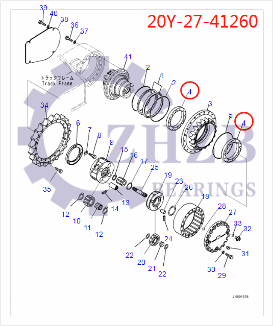 KOMATSU PARTS KOMATSU PARTS