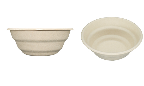 Sugarcane Pulp Round Food Bowls