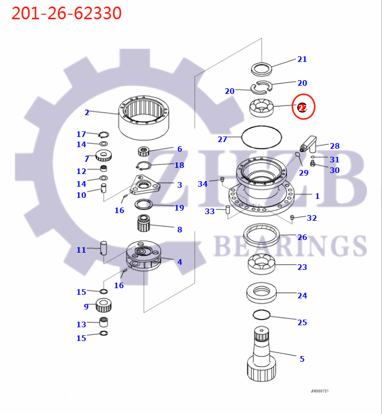komatsu PARTS komatsu PARTS