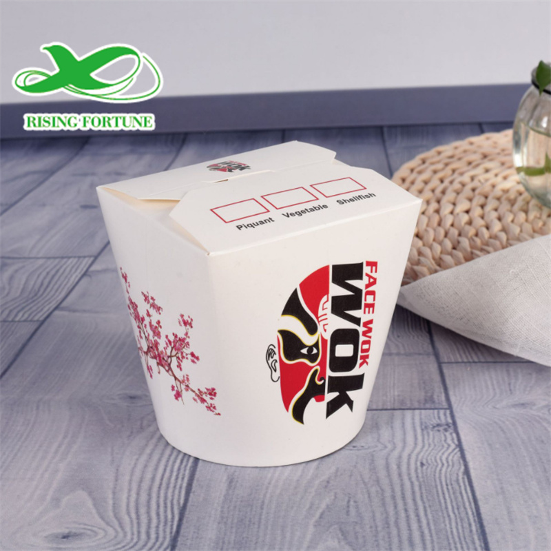 noodle takeout paper box