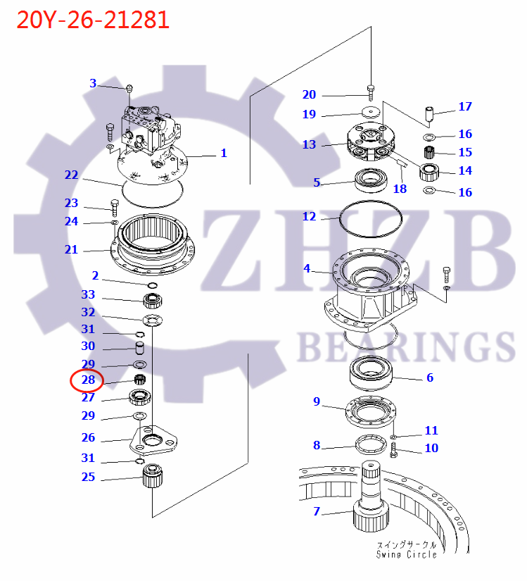 komatsu PARTS komatsu PARTS