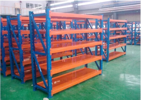 Durable Steel Medium Duty Shelving System 