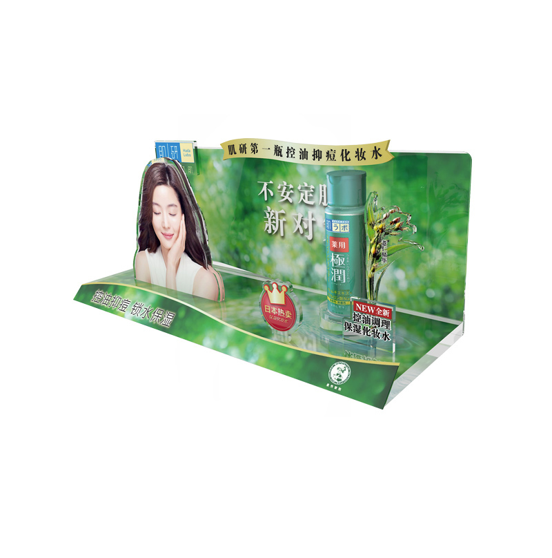 cosmetic display counter stand