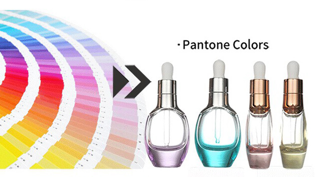 coating color glass bottle