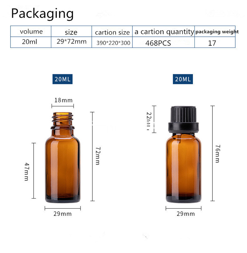 dropper bottle 30ml essential oil