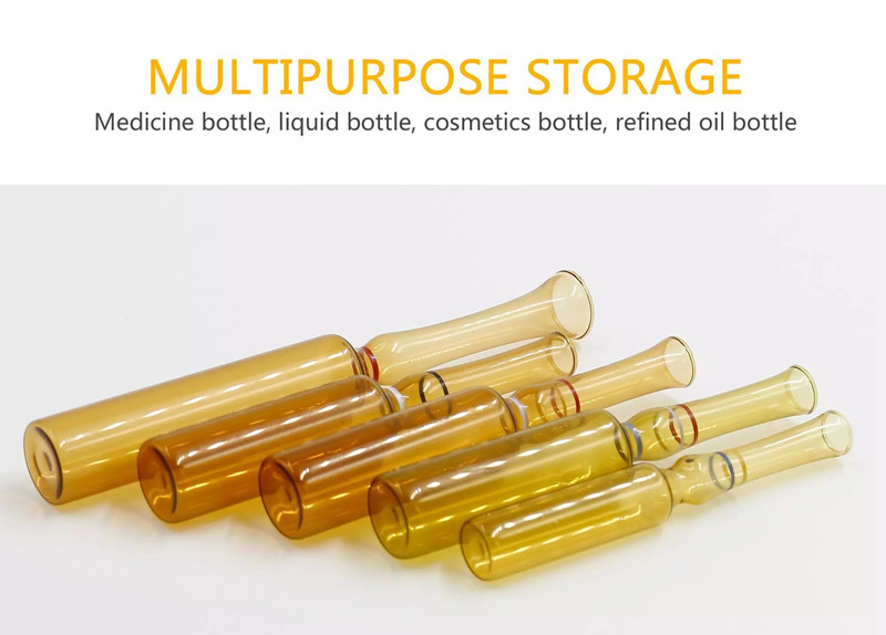 1ML glass vial ampule bottle 1ML glass vial ampule bottle