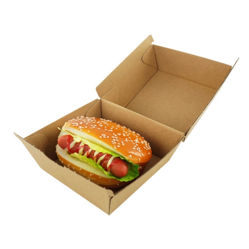 compostable kraft paper food box