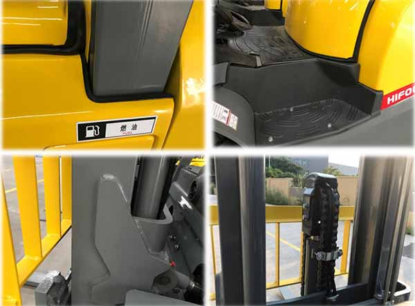 new diesel 4 ton forklift truck