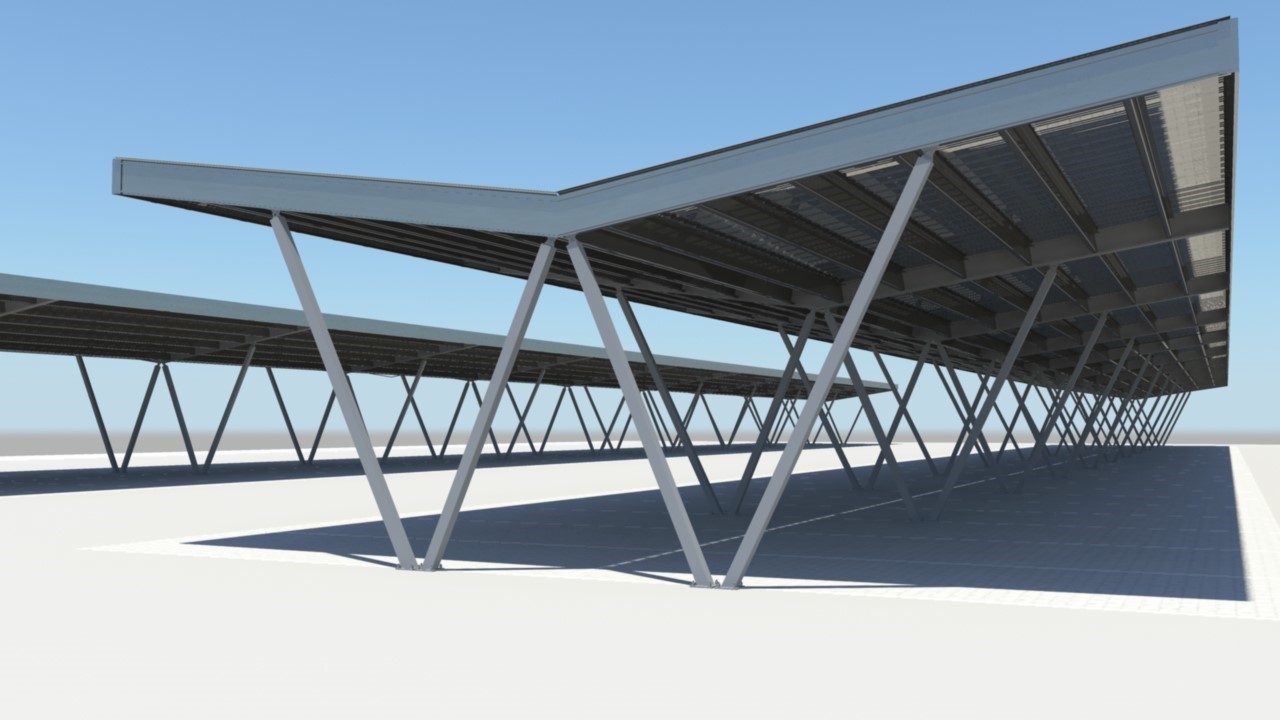 Aluminum Carport Mounting Structure Aluminum Carport Mounting Structure