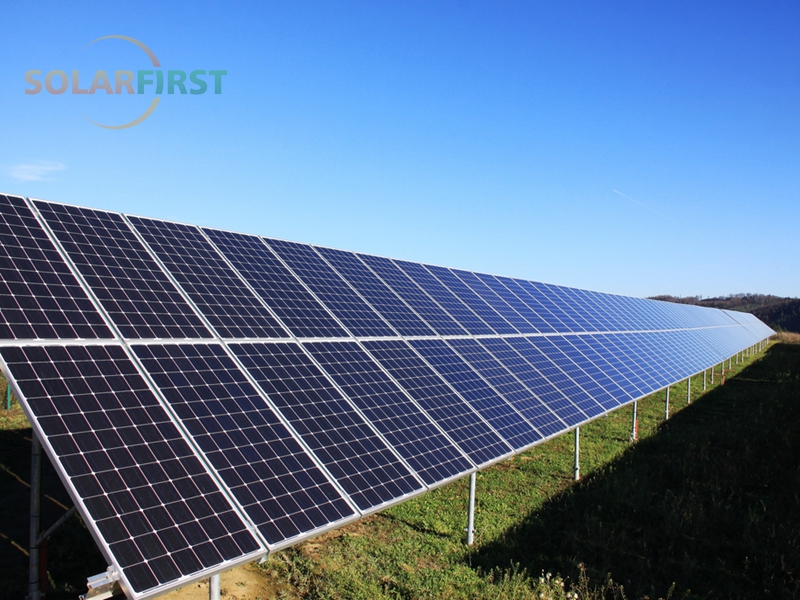 Ground screw solar mounting system Ground screw solar mounting system