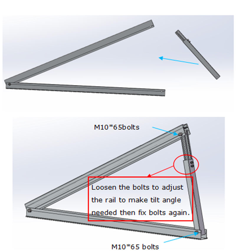 flat roof solar mount flat roof solar mount