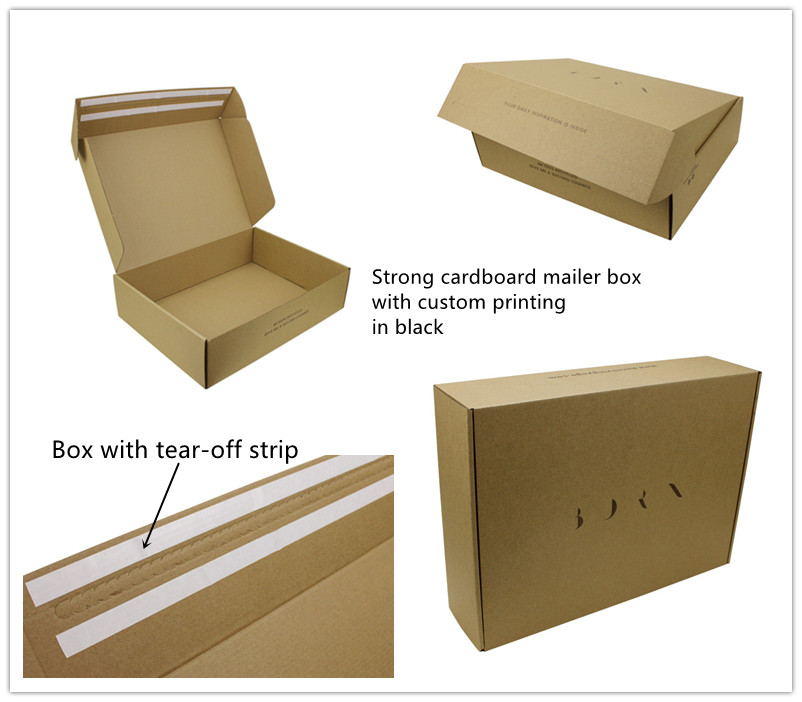 Shipping Boxes with Self-Adhesive Tear-Off Strip Shipping Boxes with Self-Adhesive Tear-Off Strip