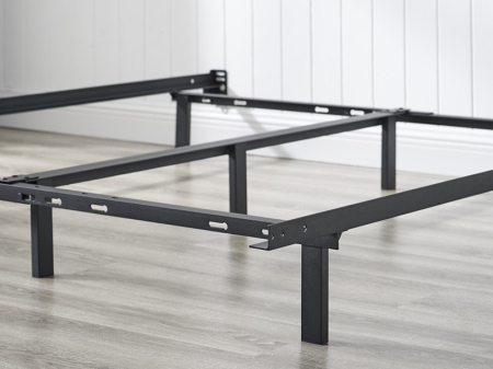 Universal Heavy-Duty Adjustable Metal Bed Frame